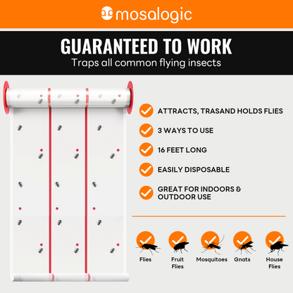 Mosalogic Giant Glue Fly Trap