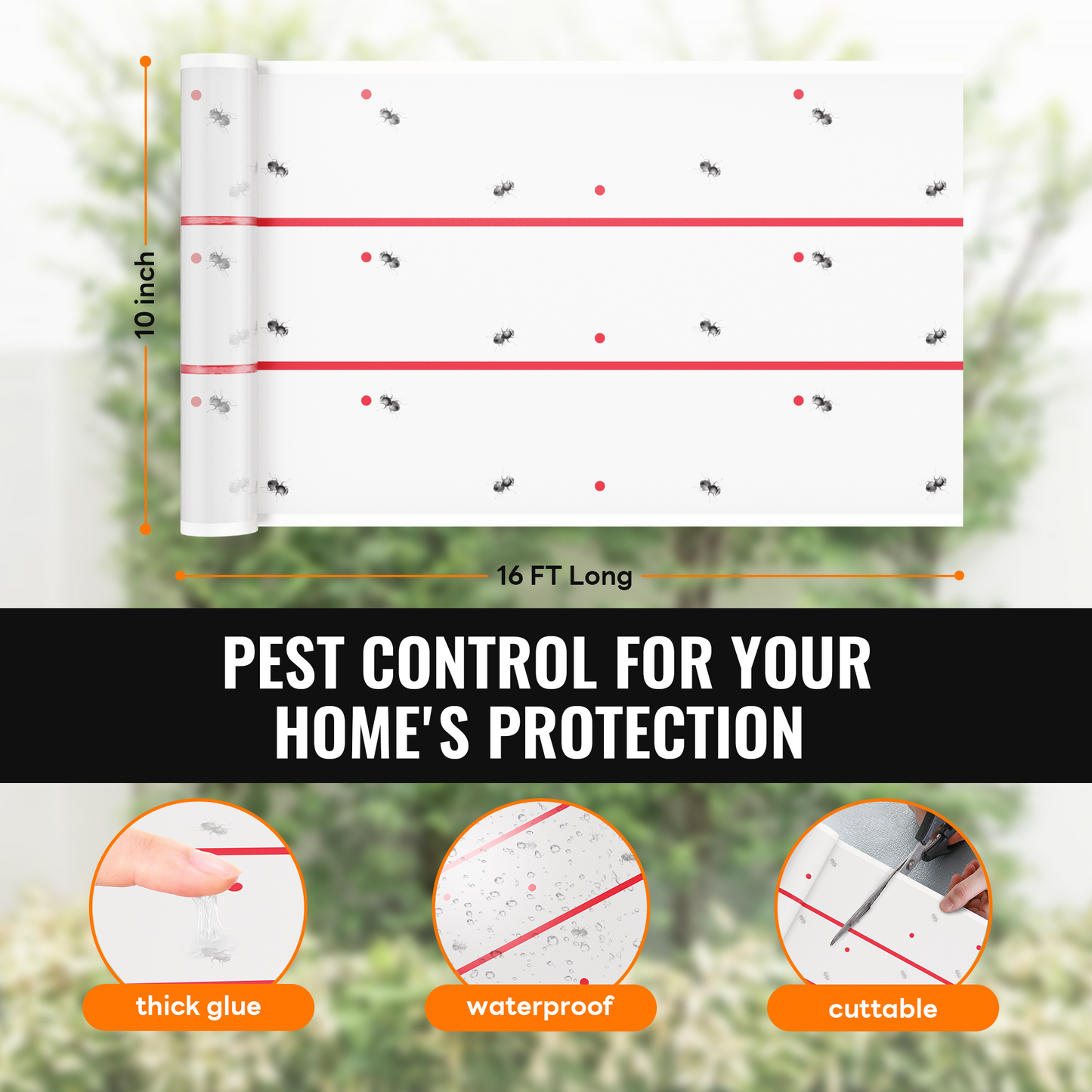 Mosalogic Giant Glue Fly Trap