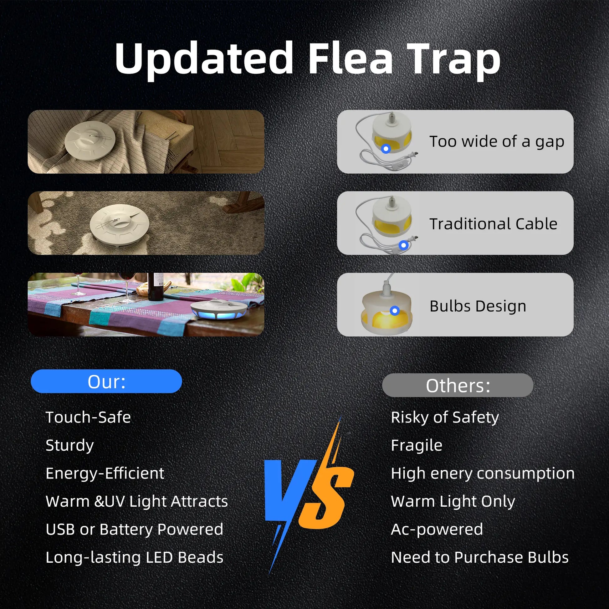 Mosalogic Flea Trap mosalogic